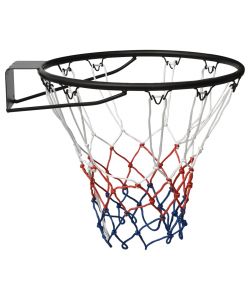 Canestro da Basket Nero 45 cm Acciaio