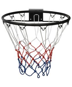 Canestro da Basket Nero 45 cm Acciaio