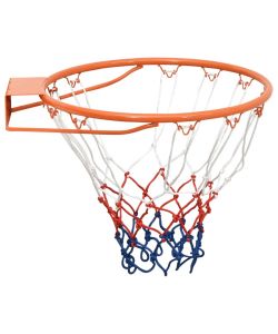 Canestro da Basket Arancione 39 cm Acciaio