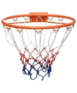 Canestro da Basket Arancione 39 cm Acciaio