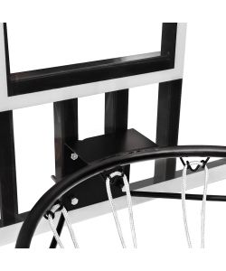 vidaXL Tabellone Pallacanestro Trasparente 90x60 cm - Policarbonato Resistente