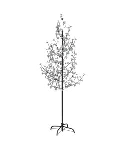 Albero di Ciliegio con 220 LED Bianco Caldo 220 cm