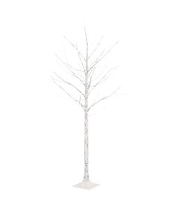 Betulla con LED Bianco Caldo 96 LED 180 cm