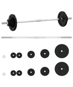 Set Bilanciere con Dischi 30 kg