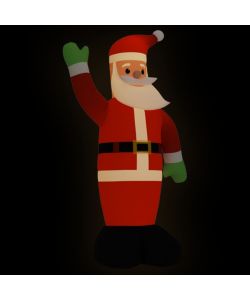 Babbo Natale Gonfiabile con LED 370 cm