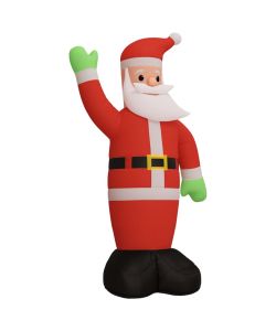 Babbo Natale Gonfiabile con LED 370 cm