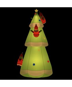 Albero di Natale Gonfiabile con LED 500 cm