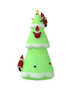 Albero di Natale Gonfiabile con LED 500 cm