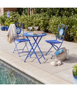 Sedia Riviera con mosaico