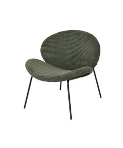 Poltrona Verde Olivo Lounge 72x67,5xH73,5 cm da Interno - Seduta Comoda