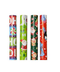 Decoris Carta Regalo - Natalizia - Rotolo 300x100 cm