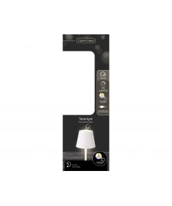 Lumineo Lampada LED Bianca - Luce Ricaricabile - 27cm
