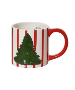 Kitchen Goods Tazza in Ceramica - Fantasie Natalizie - 9x10 cm