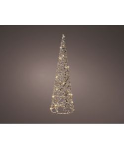 Lumineo Cono LED Oro - Elegante Illuminazione Interna - 12x40 cm
