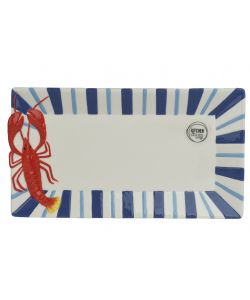 Kaeming Piatto da portata rettangolare aragosta 25,7x14,2 cm