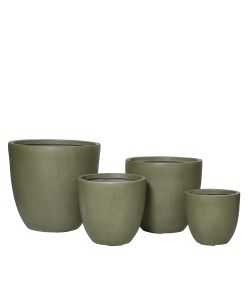 Vaso Tyler per piante Rotondo Verde �44 cm Effetto Grezzo Indoor/Outdoor