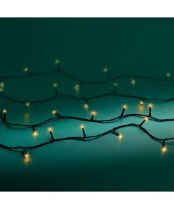 Lumineo Luci Natalizie - 120 LED Soft Oro - Interni e Esterni - 900 cm
