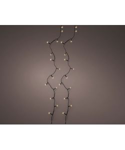 Lumineo Luci Natalizie - 120 LED Soft Oro - Interni e Esterni - 900 cm