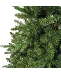 Albero di Natale 180 cm Verde con Rami e Base Metallica