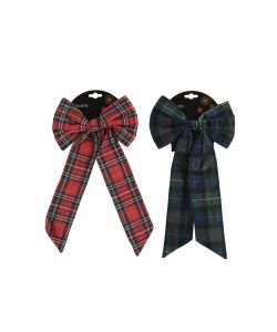 Decoris Fiocco Natalizio - Decorazioni Interne e Esterne - 35x25cm