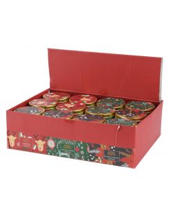 Decoris Candela Decorativa Profumata - Atmosfera Natalizia - 7,5x4,3cm