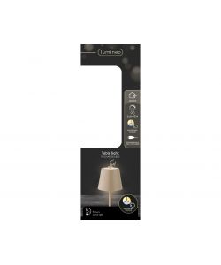 Lumineo Lampada LED Sabbia - 3 Tonalit Luce - 9x27 cm