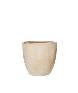 Vaso Tyler per Piante Rotondo Sabbia 44 cm Effetto Grezzo Interno/Esterno
