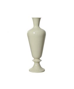 Decoris Vaso Decorativo in Ferro Crema - 20x57cm