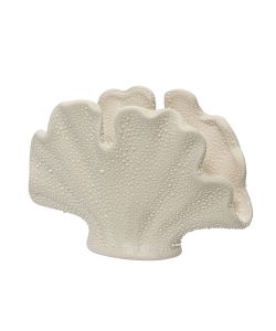 Kaemingk Vaso decorativo corallo Crema 7,5x14,6xH9,8 cm arredo casa