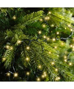 Lumineo Luci Natalizie - 500 LED Oro con Timer per Esterni - 1100cm