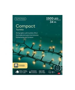 Lumineo Luci Natalizie LED Soft Oro - Decorazioni Albero - 3400cm