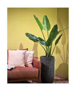 Pianta artificiale Strelitzia in vaso