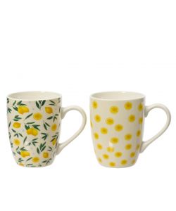 Lemon tazza in porcellana