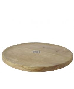 Piatto da Portata in Legno di Mango Naturale 38 cm - Rustico
