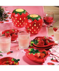 Piatto Fragola in dolomite