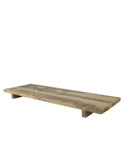 Piatto da portata in legno di mango naturale 80x28x6 cm