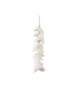 Decoro abaca e conchiglie