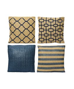 Cuscino arredo 42x42 brown blu