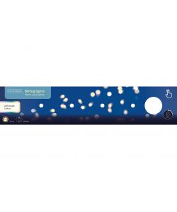 Lumineo Ghirlanda Luminosa Argento Multicolore Soft LED - 295cm