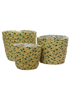 Cesta multicolore grande