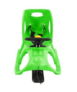 Slittino con Seduta e Volante Verde 102,5x40x23cm Polipropilene