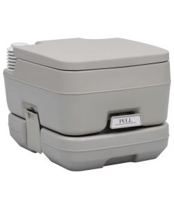 Set Toilette Portatile Campeggio Supporto Lavamani Tanica Acqua