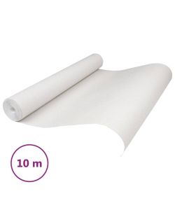 Carta da Parati 3D Tinta Unita Bianca