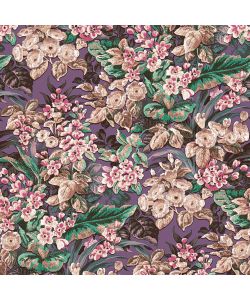 DUTCH WALLCOVERINGS Carta da Parati Floreale Viola