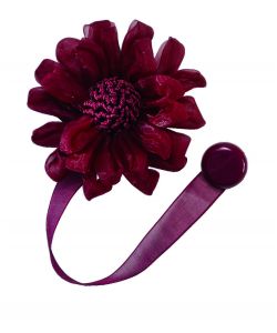 Calamita Fiore Bordeaux Grande (Con Nastro)