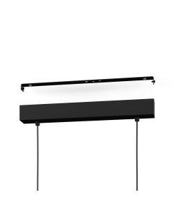 Eglo Lampada a sospensione Hornwood E27 3 luci metallo nero crema 110cm