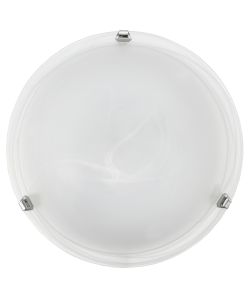 Salome Plafo 2 x 60W Cromo  40 cm