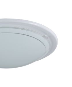 Eglo Plafoniera Planet 1 - Stile moderno bianco � 290 mm E27 per interni