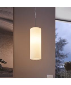 Eglo Lampada a sospensione Troy 3 Nickel Satinato H1100 mm Design Moderno