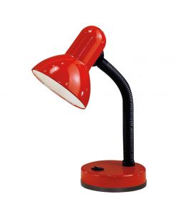 Lampada da Tavolo Basic Rosso 1 x 60W E27